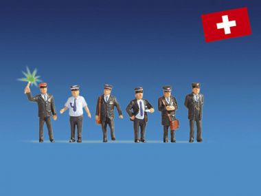 H0 Bahnpersonal beleuchtet, Schweiz
