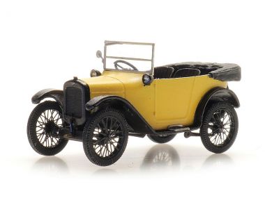 Austin 7 Verdeck offen