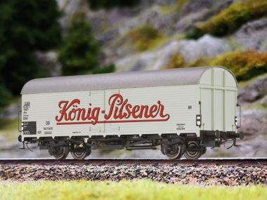 Kühlwagen TNFHS 38 "König-Pilsener" der DB