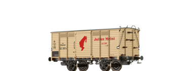 GEDECKTER GÜTERWAGEN G „JULIUS MEINL” DER BBÖ