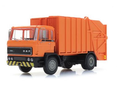DAF Kipp-Fahrerhaus 1982, Müllwagen, orange