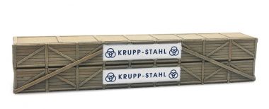 Ladung: Transportkiste Krupp-Stahl