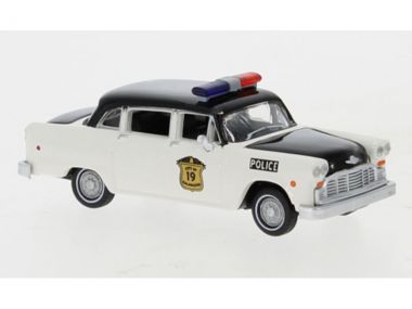 Checker Cab, Kalamazoo Police Department, 1974, Police Car