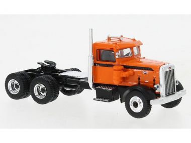 Peterbilt 281, orange, 1955