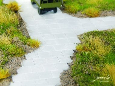 Beton Straßenplatten, m. Verlegeöse, 140 Stück