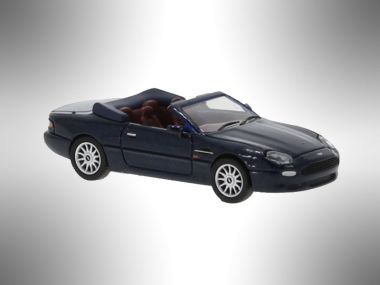 Aston Martin DB7 Volante, metallic-dunkelblau, RHD, 1994