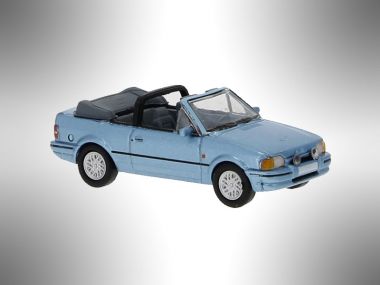 Ford Escort IV Cabriolet, metallic-hellblau, 1986