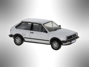 VW Polo II Coupe, silber, 1985