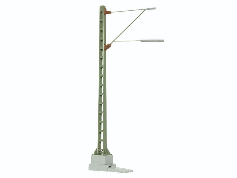 H0 Streckenmast, 10 Stück