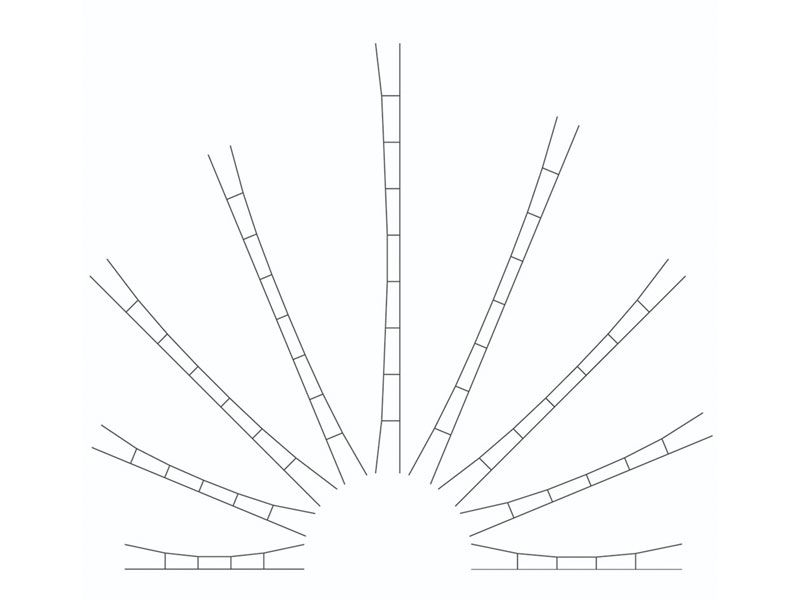 H0 Universal-Fahrdraht 160 – 190 mm, 5 Stück