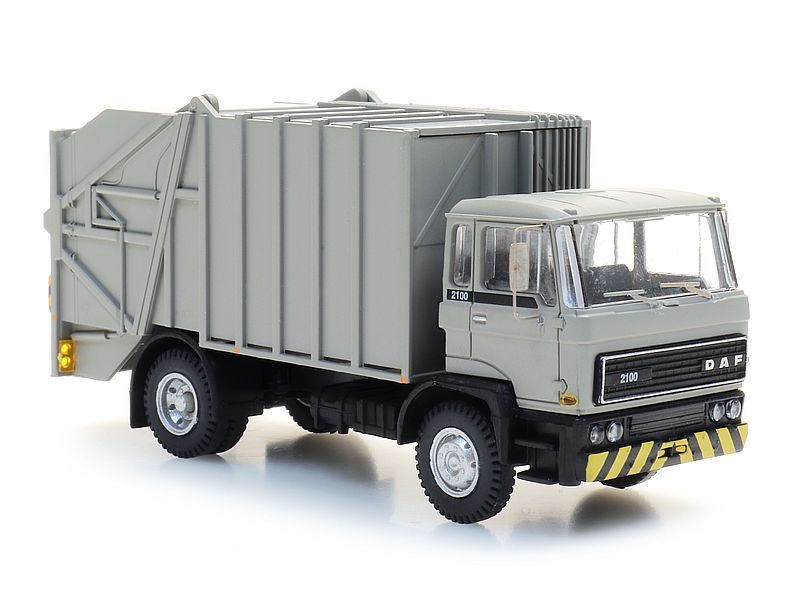 DAF Kipp-Fahrerhaus 1982, Müllwagen, grau
